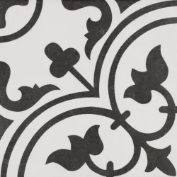Carrelage imitation carreaux ciment romaique white