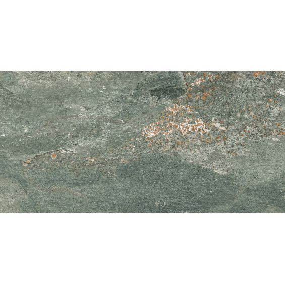 Carrelage sol extérieur effet Pierre de Bali Ubud vert R11 3060cm